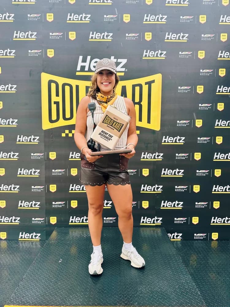 Hertz Gold Kart event build and branding activation